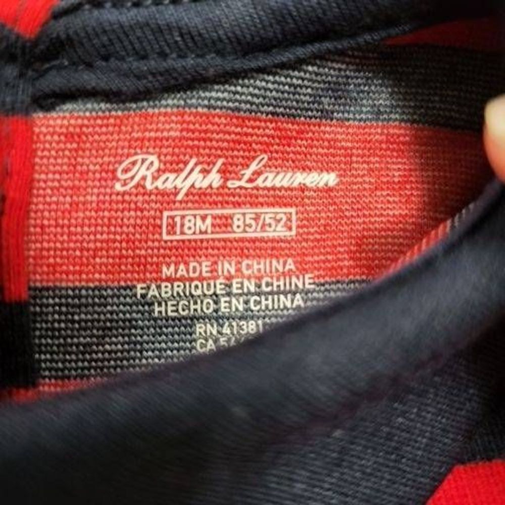 Ralph Lauren Roma Ponte Stripe Dress w/ Bloomers 18 mos - Picture 7 of 7